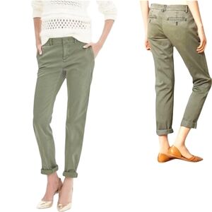 Pilcro & The Letterpress Hyphen Olive Green Chinos Anthropologie Size 27